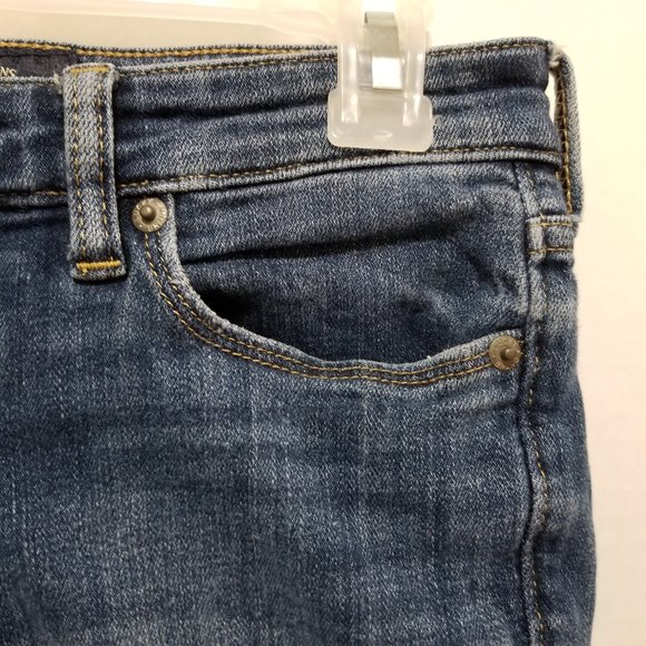 Lucky Brand shorts 2/26 Sweet Straight DIY cutoff frayed hem denim jean distress - Picture 4 of 15
